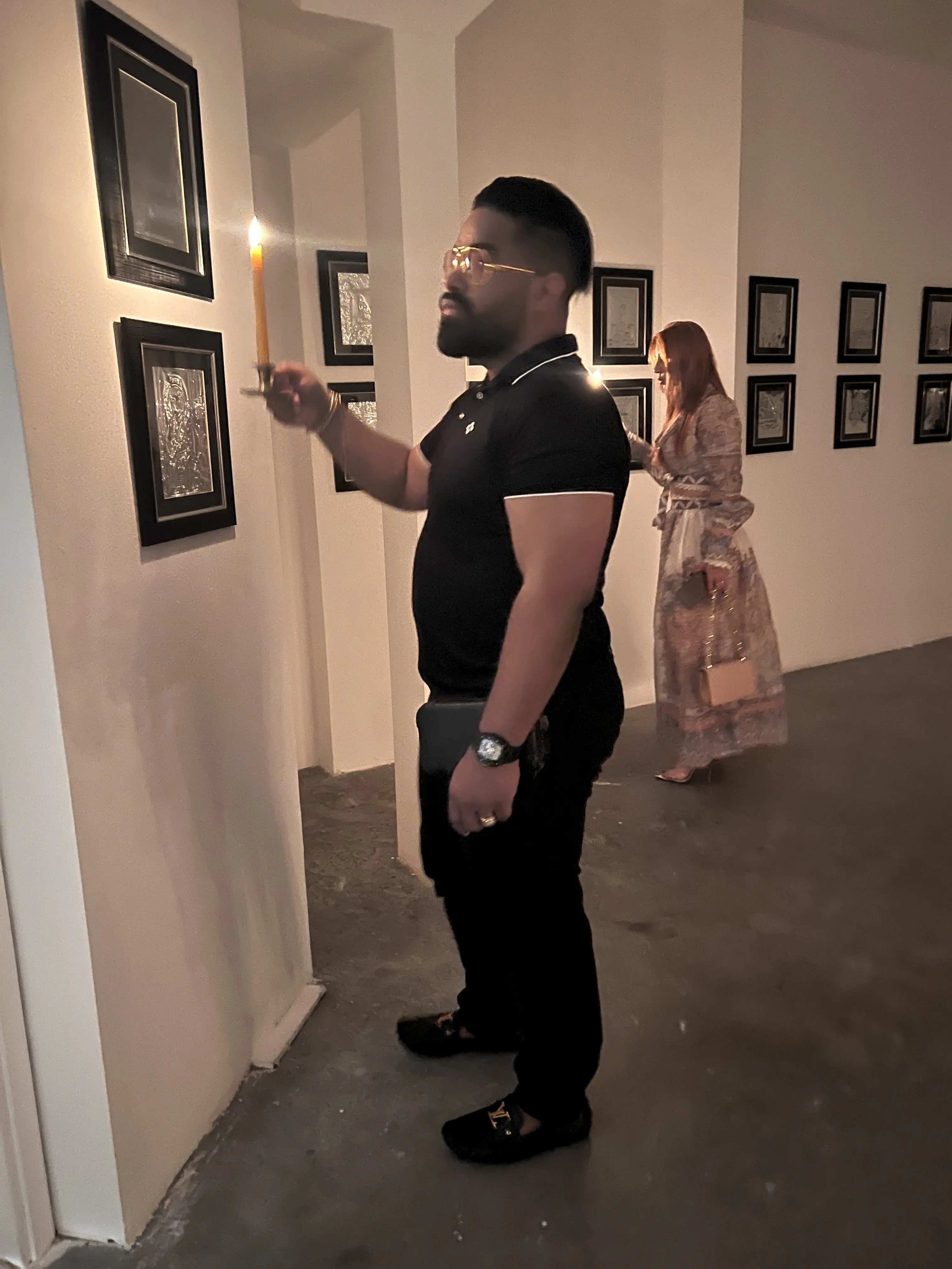 Reflections, installation view