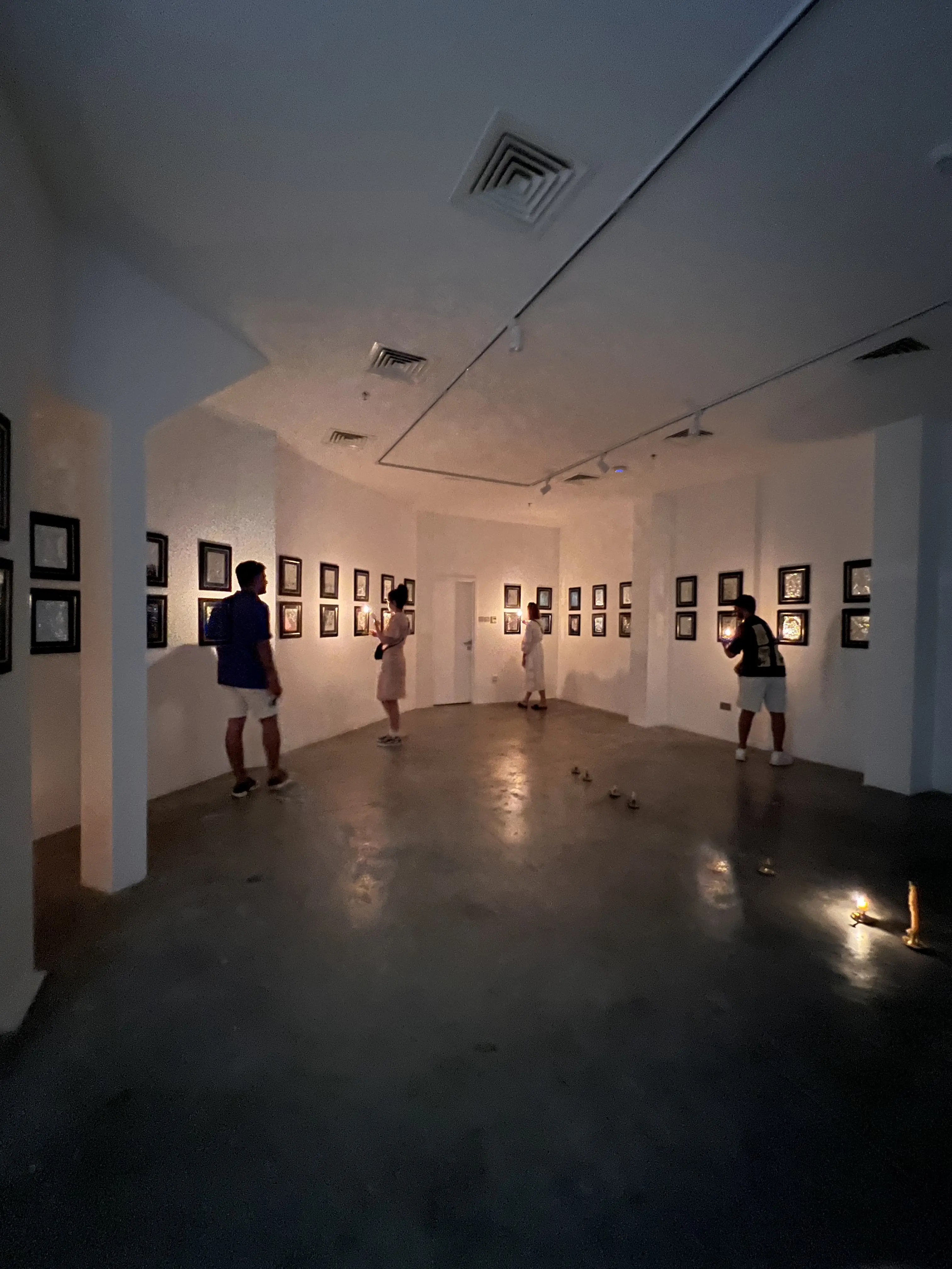 Reflections, installation view