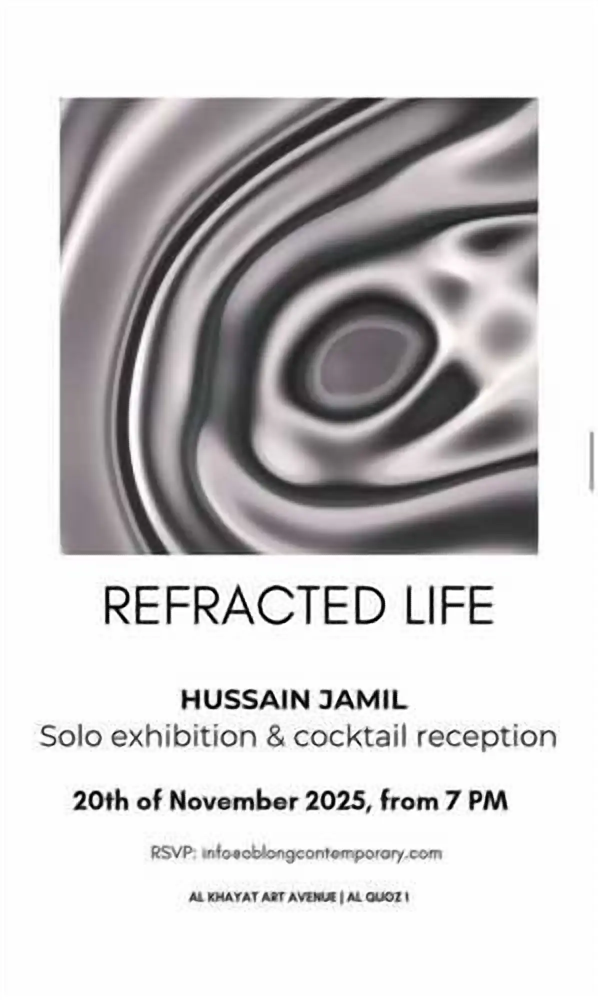 Refracted Life, Oblong Contemporary