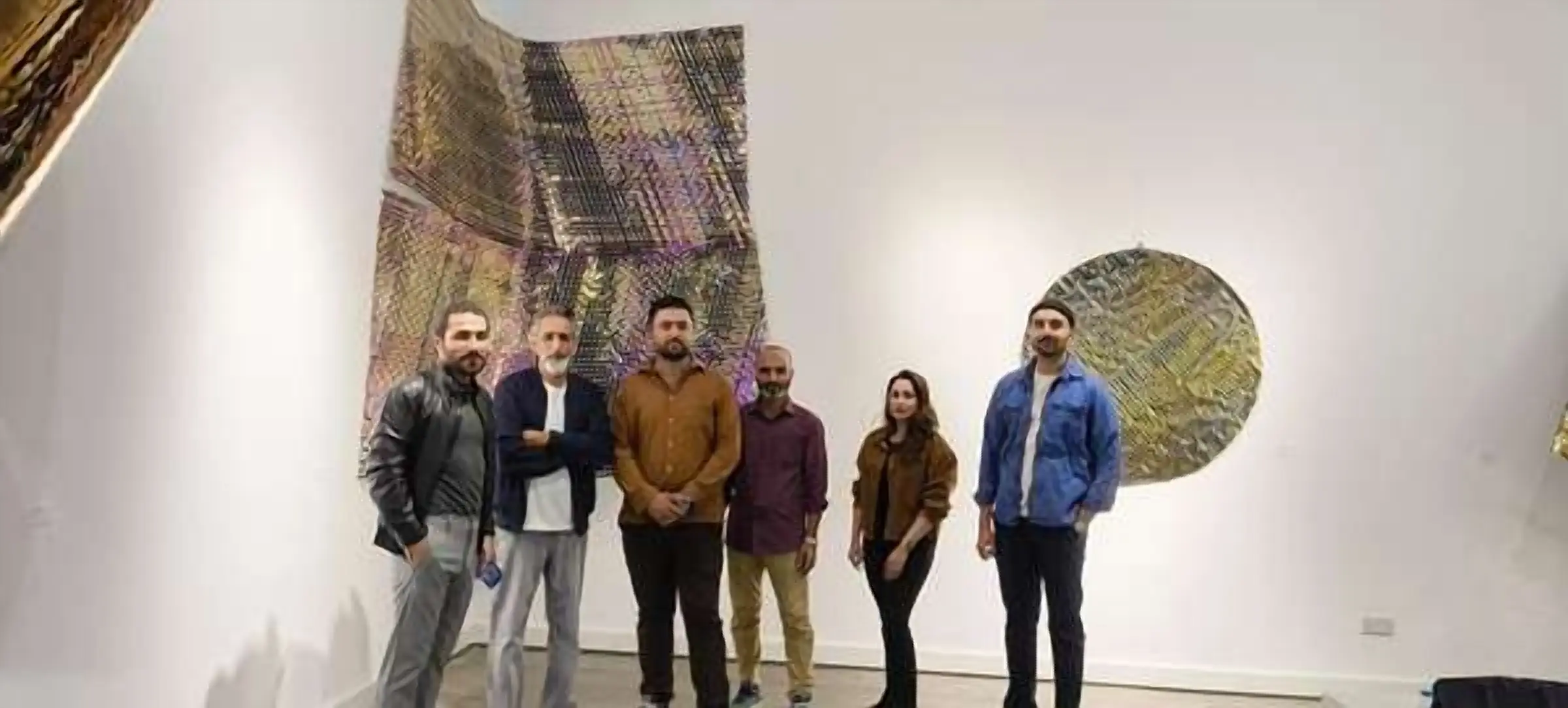 Threads of Reflection, installation view