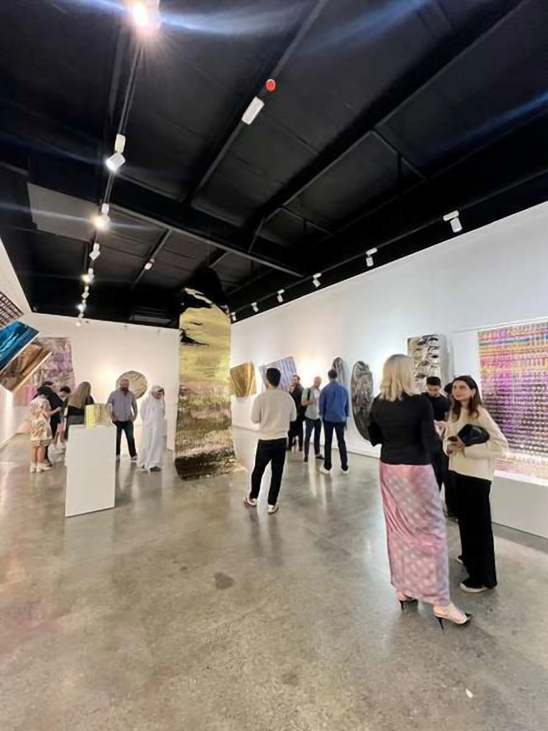 Threads of Reflection, installation view
